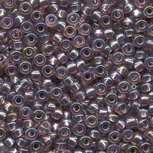 Silver lined smoky amethyst - smoky, ab