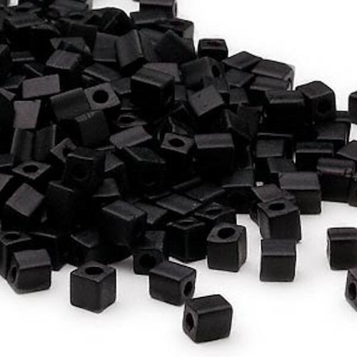 Miyuki opaque frosted black - miyuki,